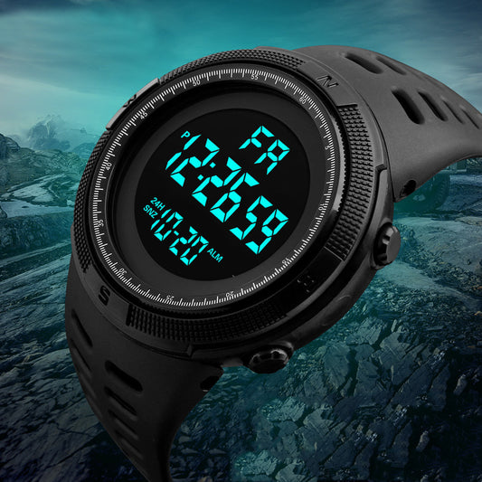 Digital Sports Watch- Simple Electronic Watch